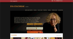 Desktop Screenshot of evastachniak.com